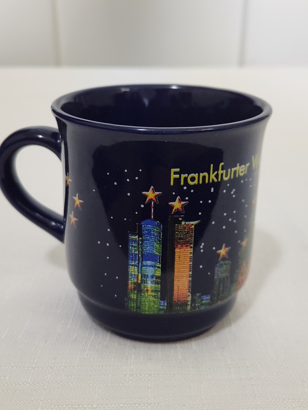 Frankfurter Skyline Ceramic Coffee Mug
